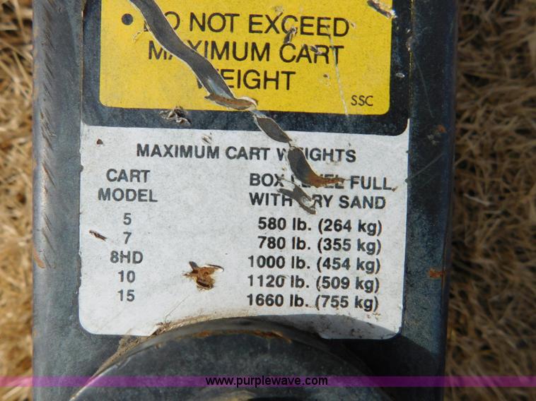 image for item AO9990 John Deere 10 cart