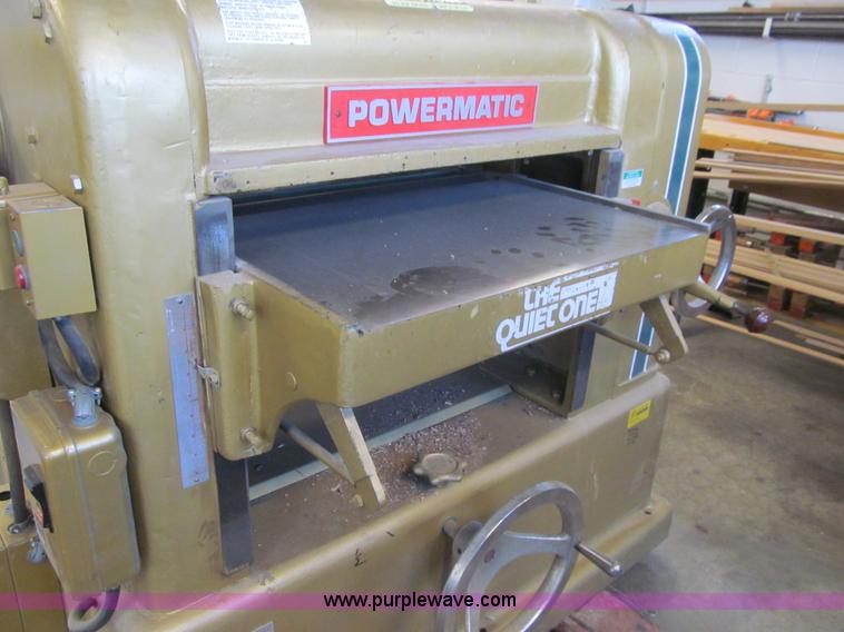 image for item AS9960 Powermatic 225 planer
