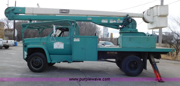 image for item AW9296 1976 Chevrolet C60 bucket truck