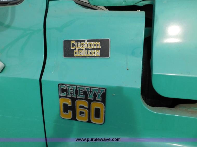 image for item AW9296 1976 Chevrolet C60 bucket truck
