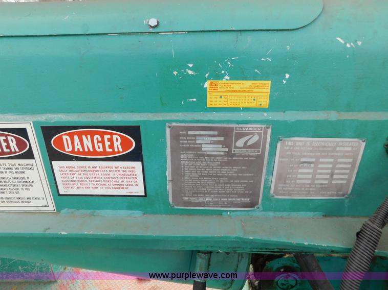 image for item AW9296 1976 Chevrolet C60 bucket truck