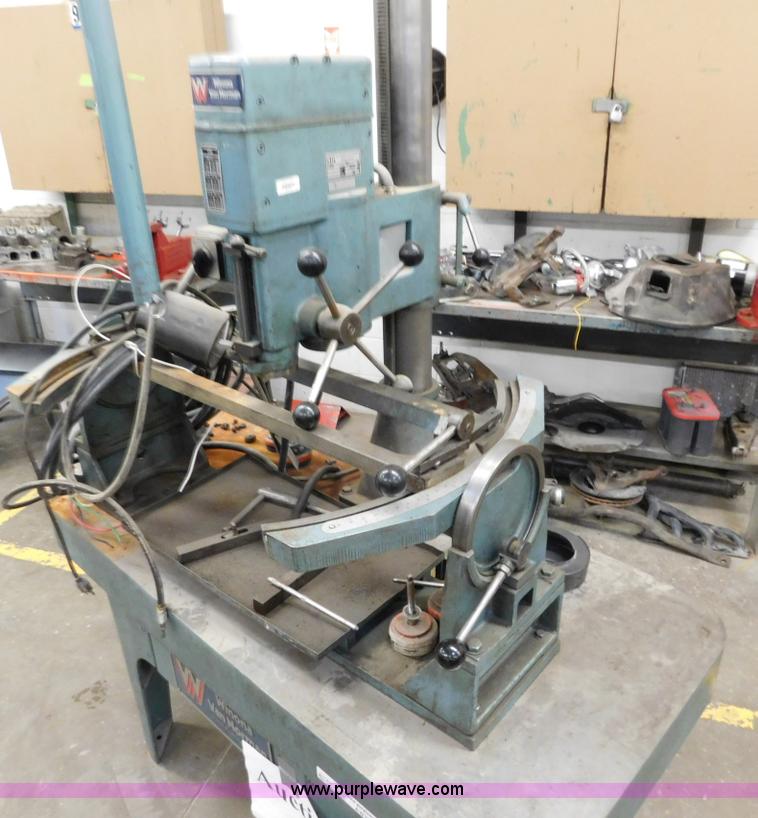 image for item AW9302 Winona Van Norman RV12 seat and guide machine