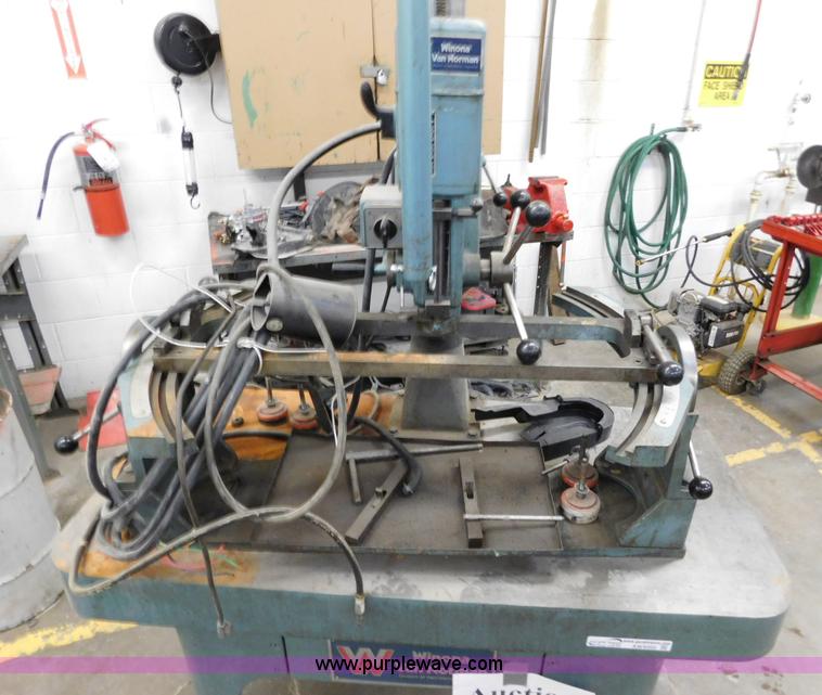 image for item AW9302 Winona Van Norman RV12 seat and guide machine