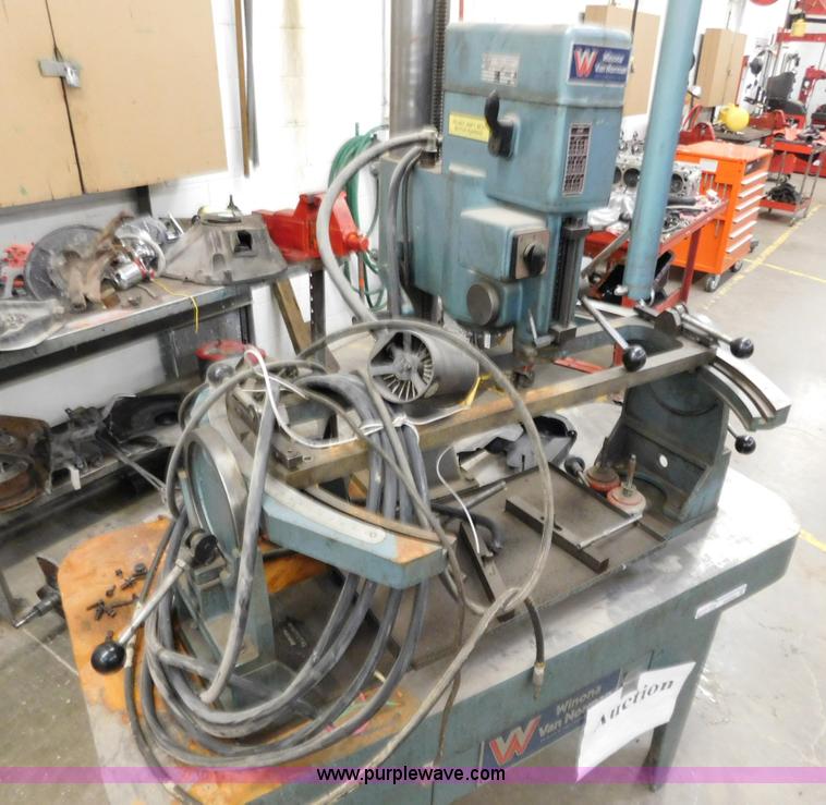 image for item AW9302 Winona Van Norman RV12 seat and guide machine