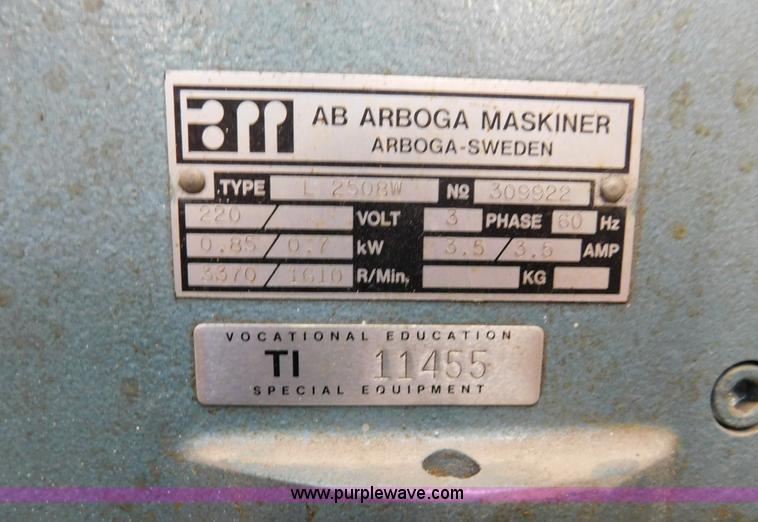 image for item AW9302 Winona Van Norman RV12 seat and guide machine