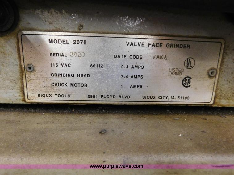 image for item AW9308 Sioux 2075 valve grinder