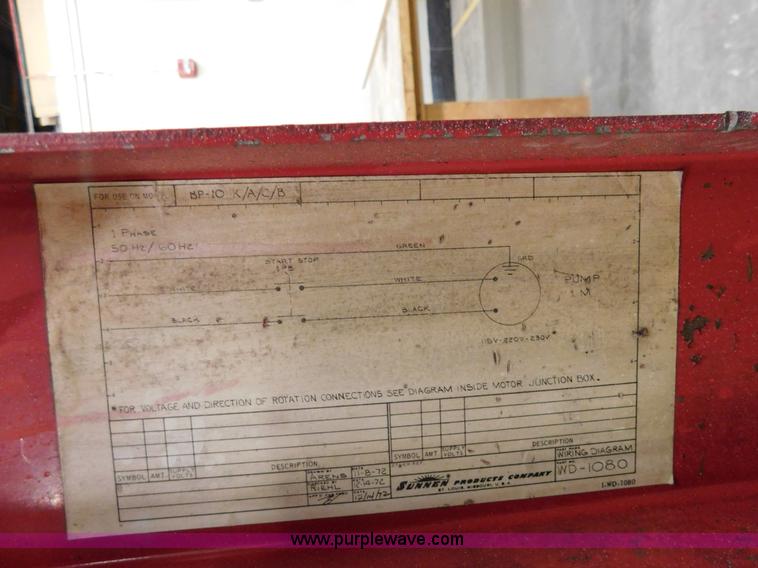 image for item AW9309 Sunnen BP-10 piston press