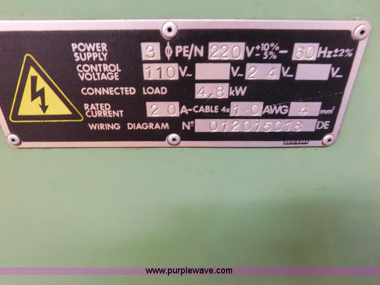 image for item AW9311 Clausing Nardine MS1440E lathe