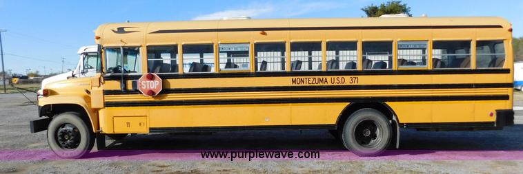 image for item AW9373 1999 Chevrolet Blue Bird CV200C bus