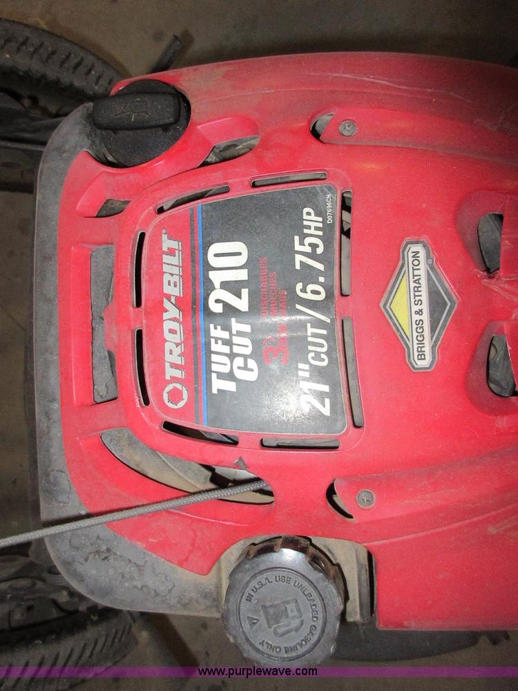 image for item BB9022 Troy-Bilt Tuff Cutt 210 self-propelled push mower