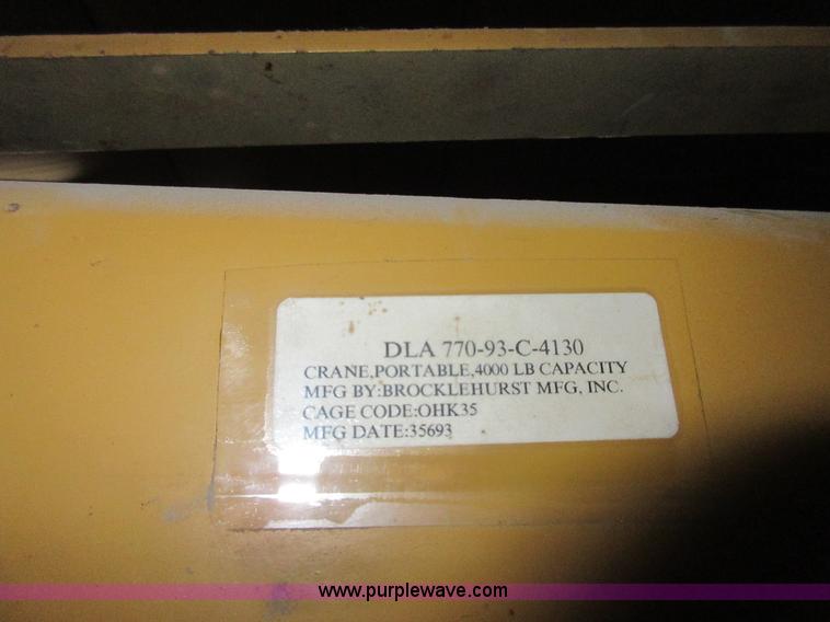 image for item BB9023 Brockle Hurst HB-50 hoist