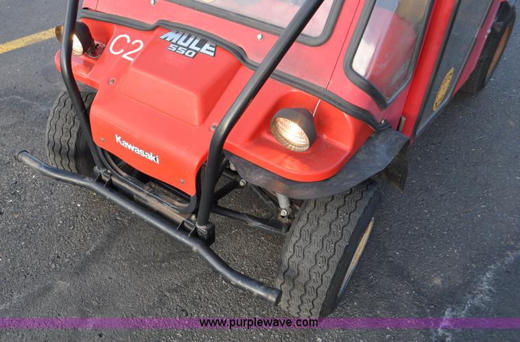 image for item G7080 2000 Kawasaki Mule 550 utility vehicle