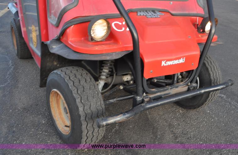 image for item G7080 2000 Kawasaki Mule 550 utility vehicle