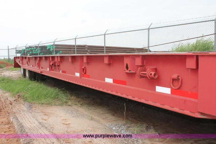 image for item H5829 1985 Trail-Eze LP30H46 tilt deck equipment trailer