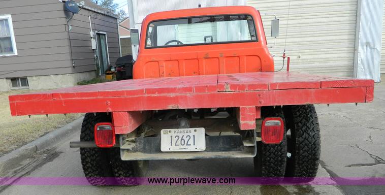 image for item J5160 1969 Chevrolet C30 flatbed pickup truck