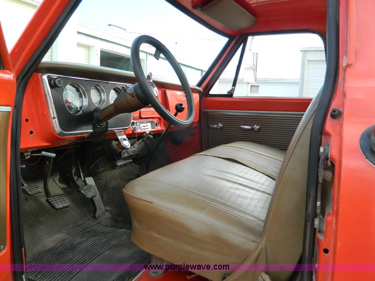 image for item J5160 1969 Chevrolet C30 flatbed pickup truck