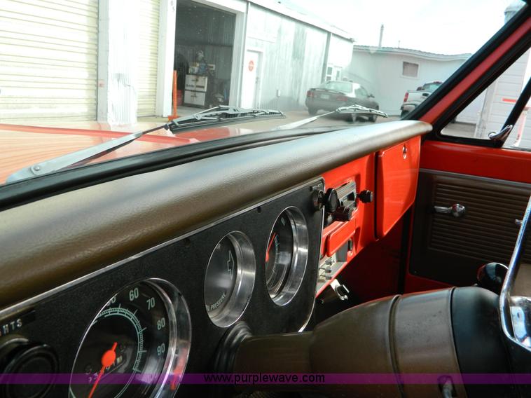 image for item J5160 1969 Chevrolet C30 flatbed pickup truck