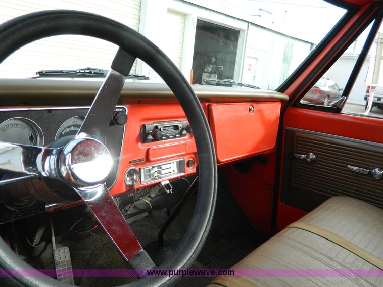 image for item J5160 1969 Chevrolet C30 flatbed pickup truck