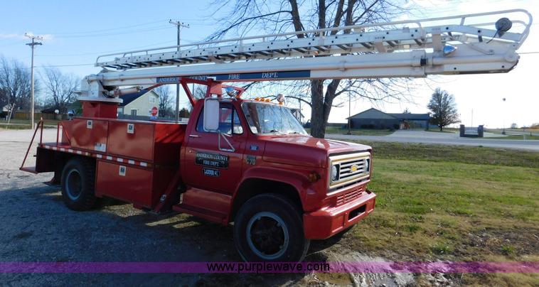 image for item J7483 1979 Chevrolet C70 Custom Deluxe fire truck