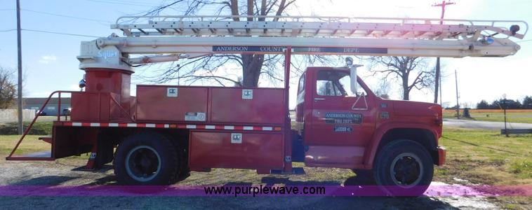 image for item J7483 1979 Chevrolet C70 Custom Deluxe fire truck