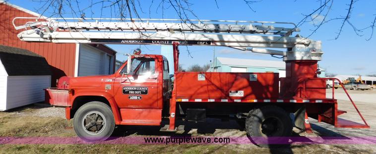 image for item J7483 1979 Chevrolet C70 Custom Deluxe fire truck