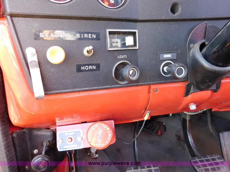 image for item J7483 1979 Chevrolet C70 Custom Deluxe fire truck