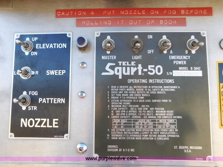 image for item J7483 1979 Chevrolet C70 Custom Deluxe fire truck