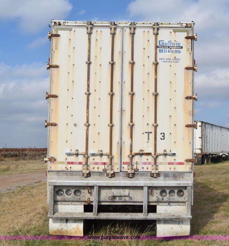 image for item K4828 2002 Guthrie Wilkens live bottom trailer