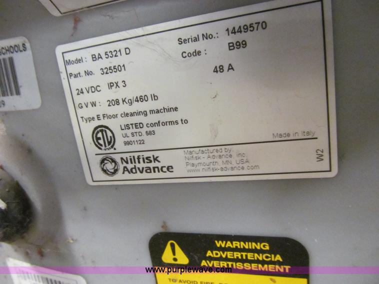 image for item L1917 (3) floor scrubbers