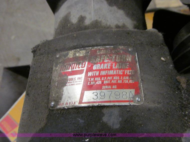 image for item L1924 Ammco brake lathe