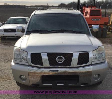 image for item L6067 2005 Nissan Armada SUV