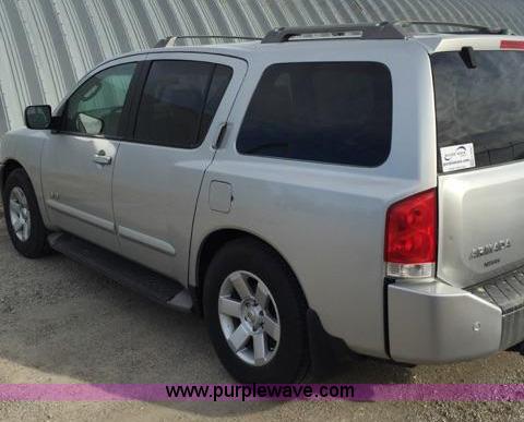 image for item L6067 2005 Nissan Armada SUV