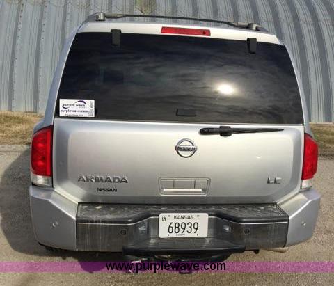 image for item L6067 2005 Nissan Armada SUV