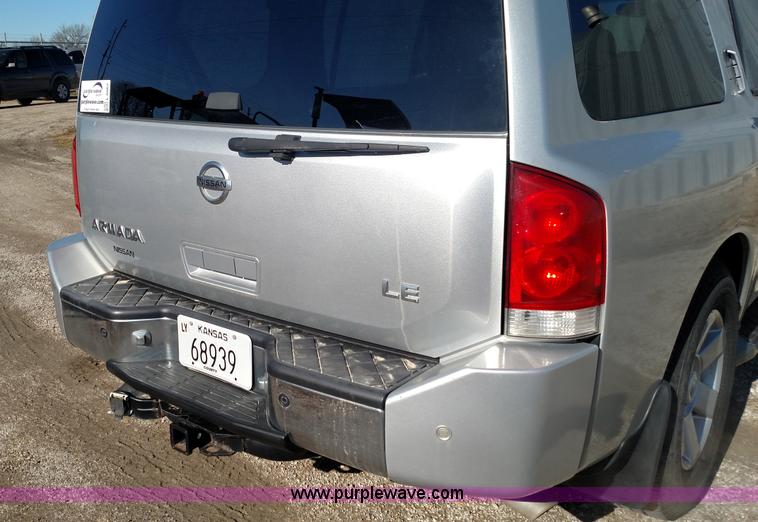 image for item L6067 2005 Nissan Armada SUV