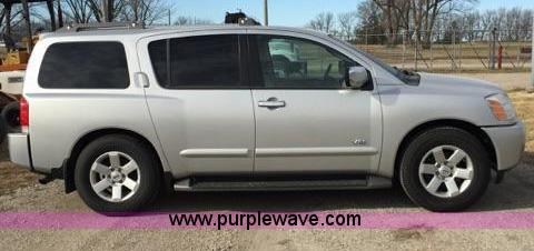 image for item L6067 2005 Nissan Armada SUV