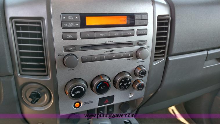 image for item L6067 2005 Nissan Armada SUV