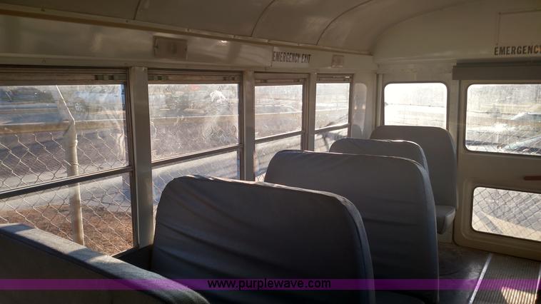 image for item L6074 1998 GMC Savana school bus