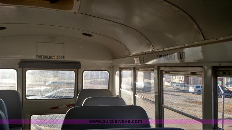 image for item L6074 1998 GMC Savana school bus