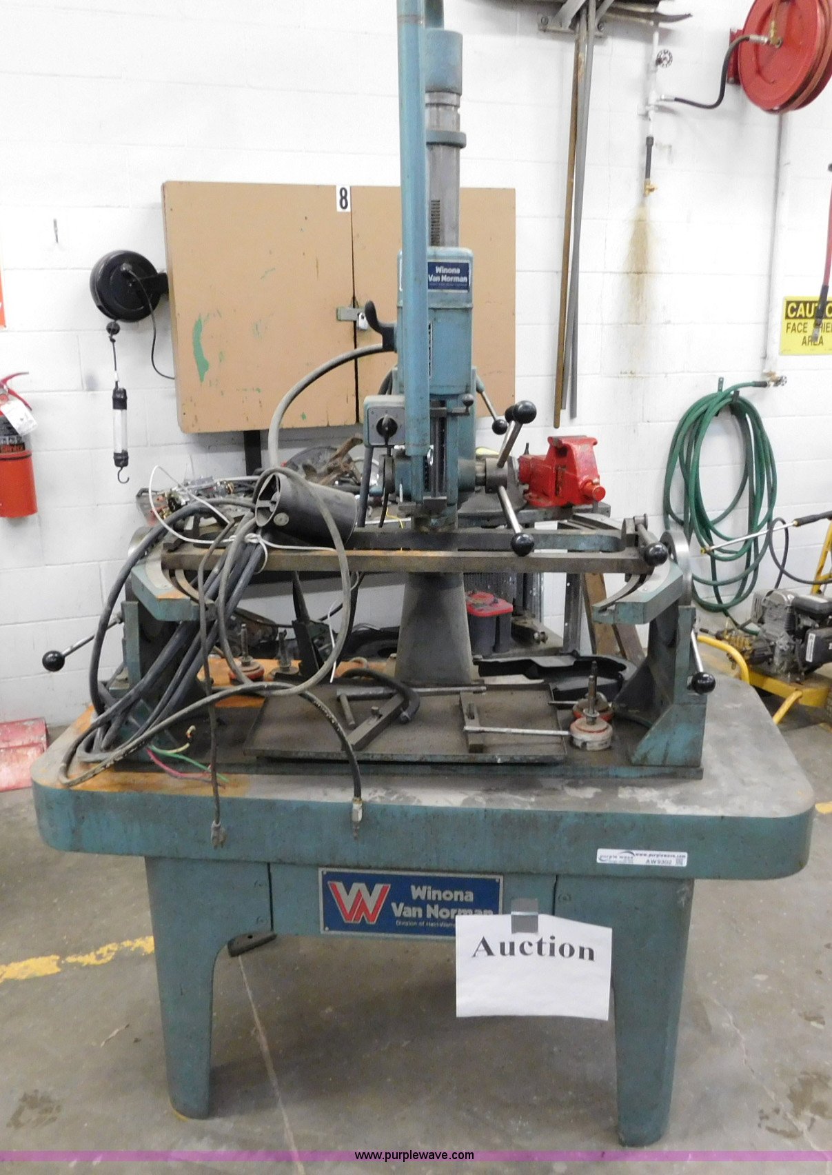 Winona Van Norman RV12 Seat And Guide Machine In Liberal KS Item