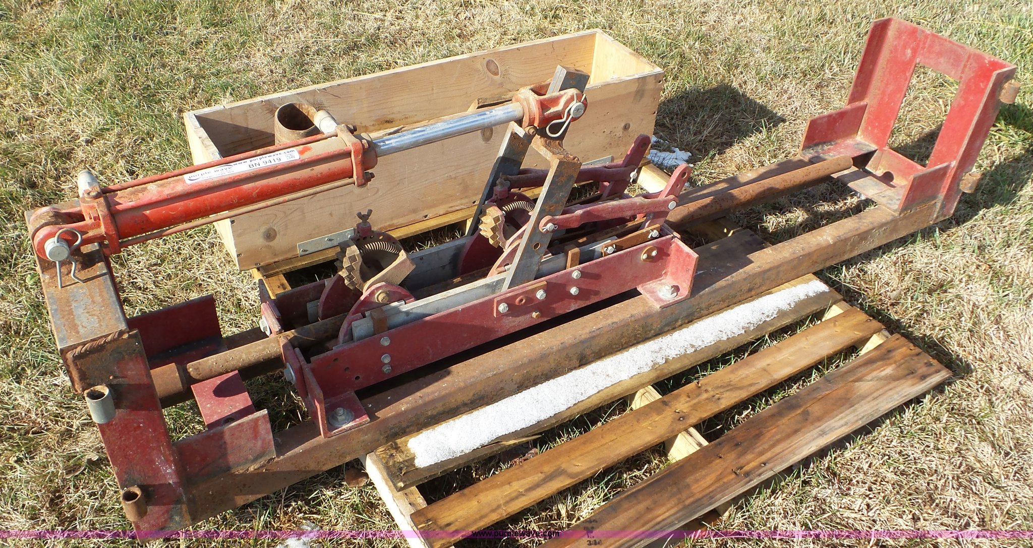 Trojan 1BX hydraulic pipe pusher in Belleville, KS Item BN9419 sold