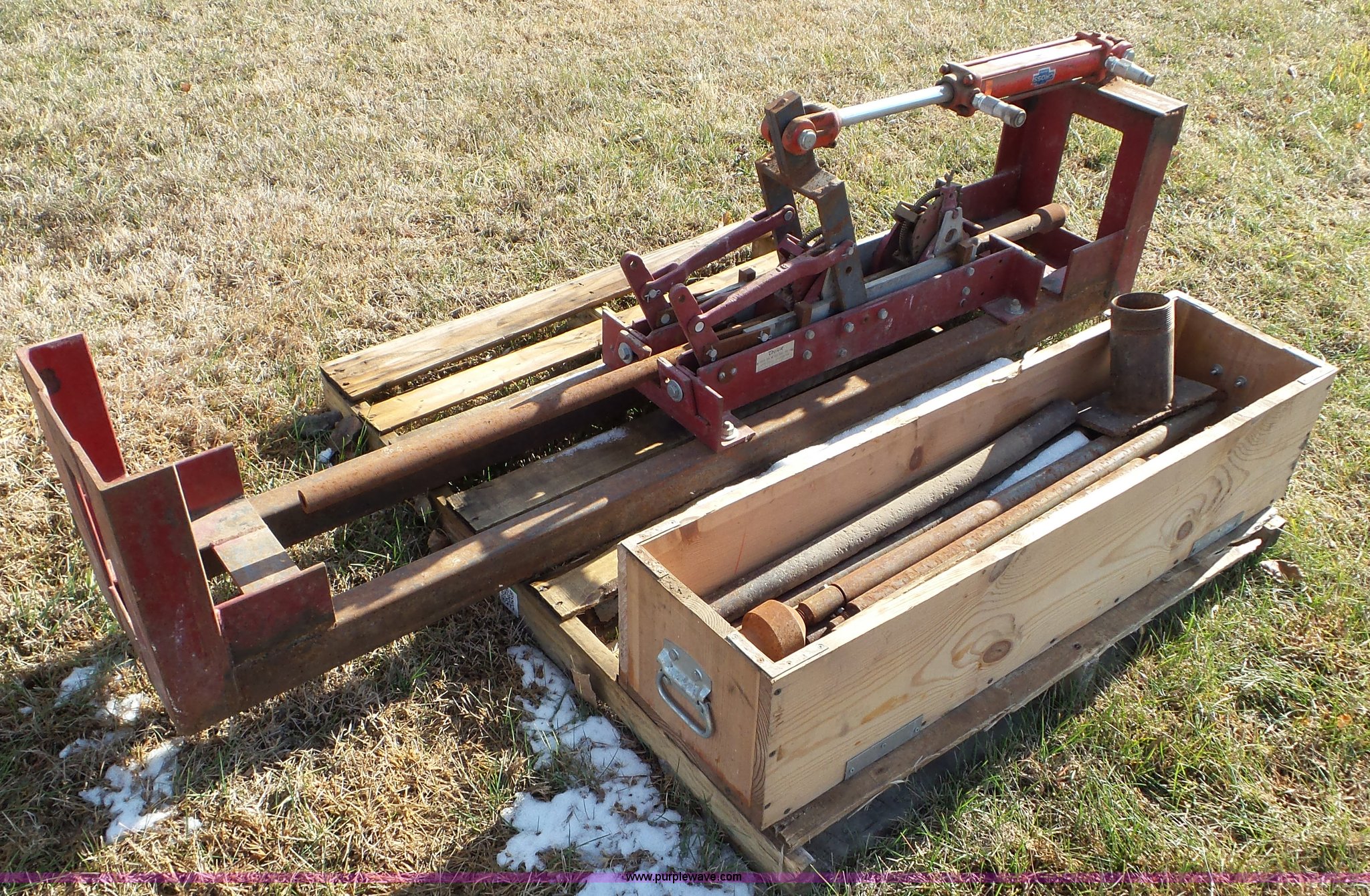 Trojan 1BX hydraulic pipe pusher in Belleville, KS Item BN9419 sold