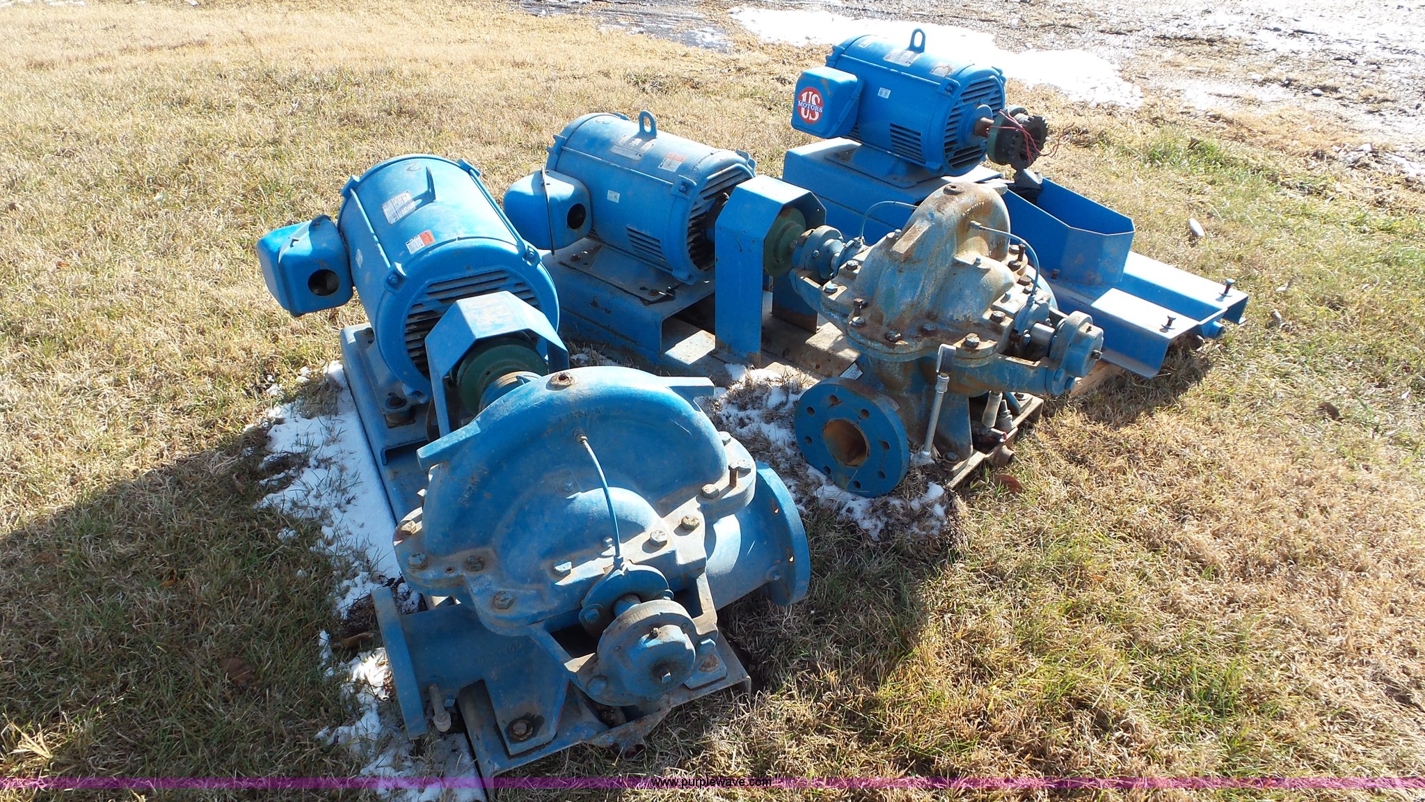 (3) assorted electric motors in Belleville, KS Item BN9427 sold