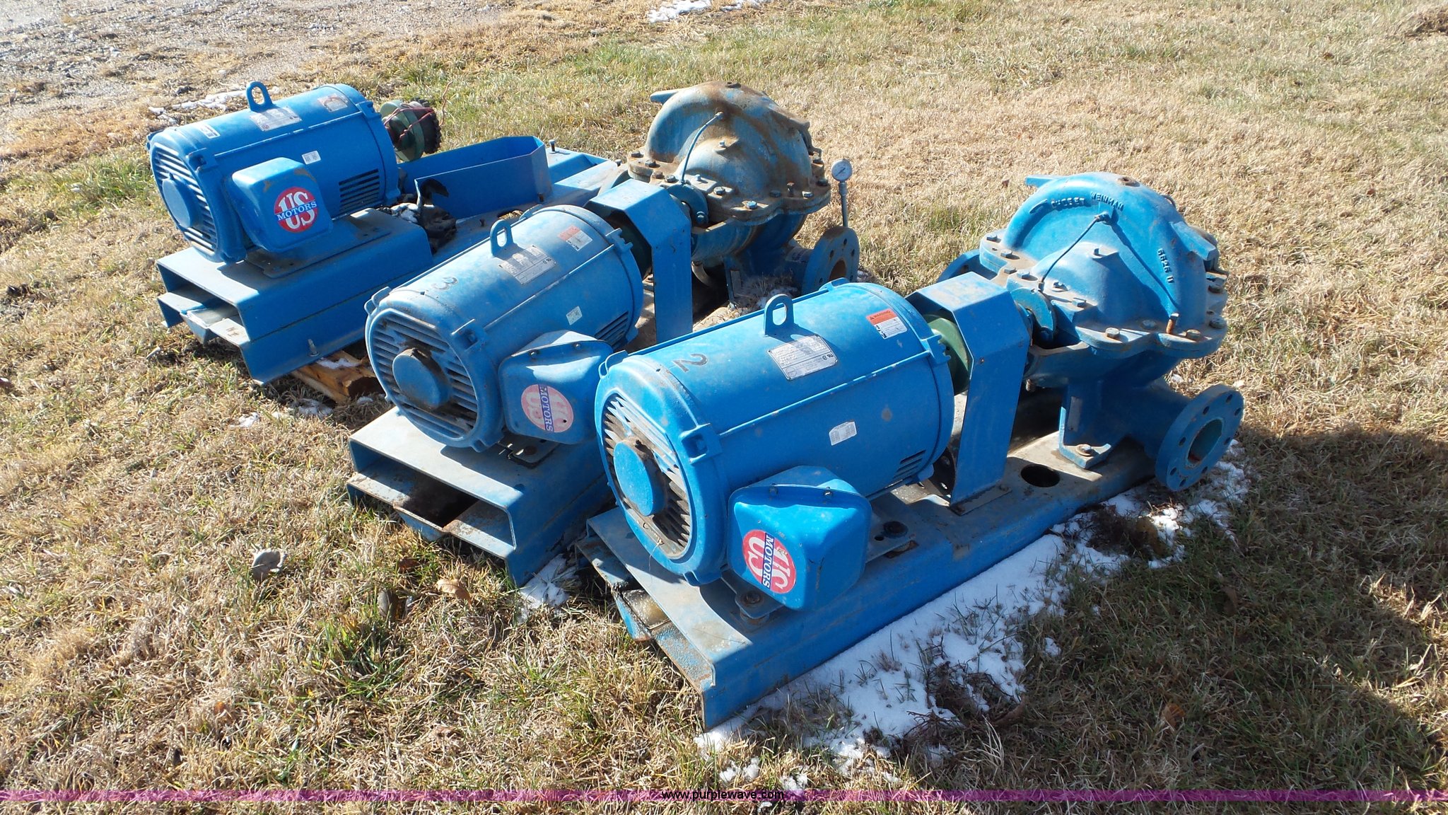 (3) assorted electric motors in Belleville, KS Item BN9427 sold