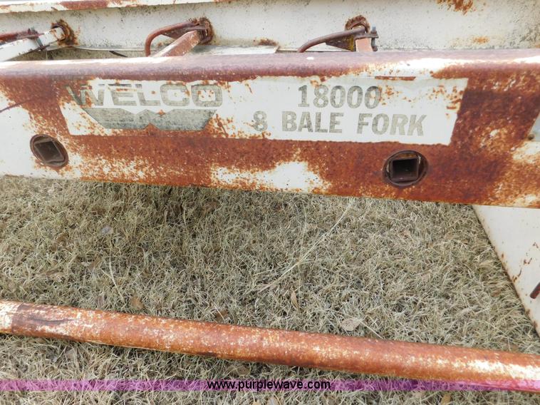 image for item AW9322 Welco 18000 bale fork