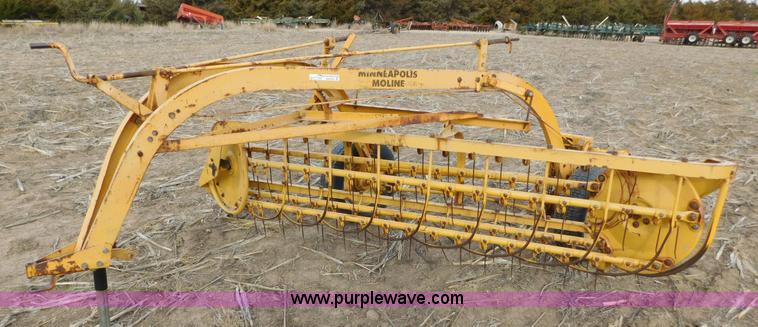 image for item AW9324 Minneapolis Moline side delivery rake