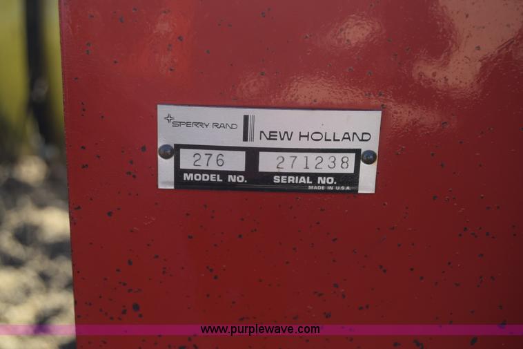 image for item BK9771 New Holland Hayliner 276 Square Baler