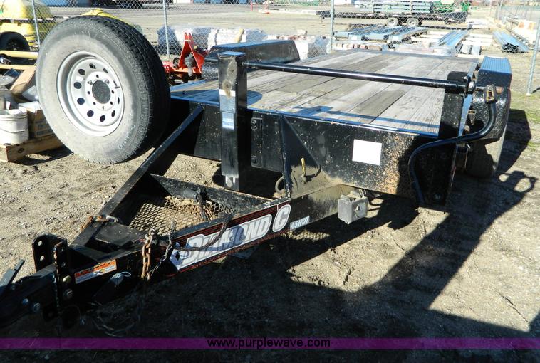 image for item BT9790 2011 Diamond C 45HDT tilt bed utility trailer