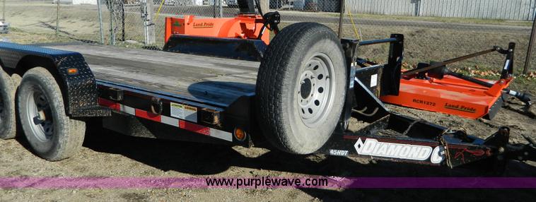 image for item BT9790 2011 Diamond C 45HDT tilt bed utility trailer