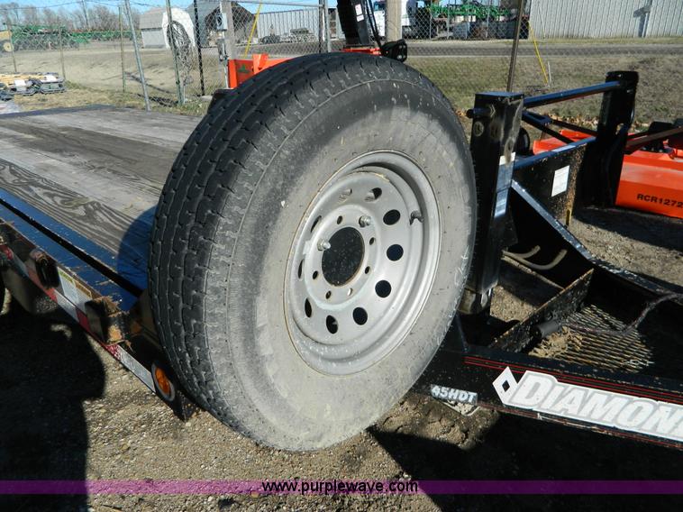 image for item BT9790 2011 Diamond C 45HDT tilt bed utility trailer