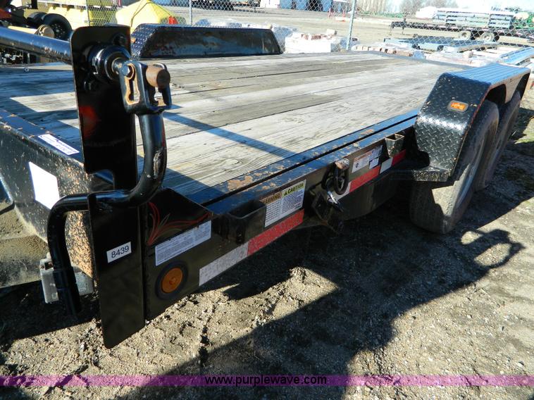 image for item BT9790 2011 Diamond C 45HDT tilt bed utility trailer